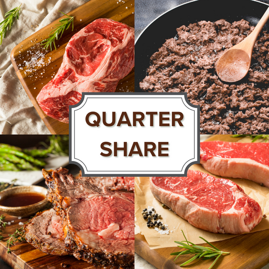 Bulk Beef 1/4 Share w/ Free Freezer (Deposit)