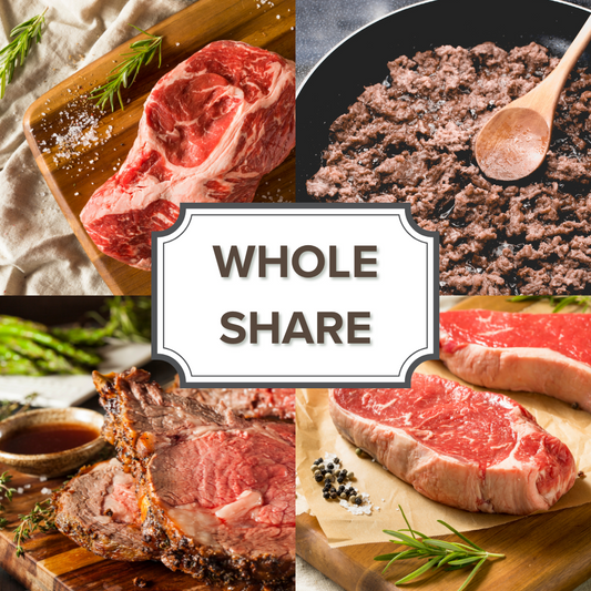 Bulk Beef Whole Share w/ Free Freezer (Deposit)